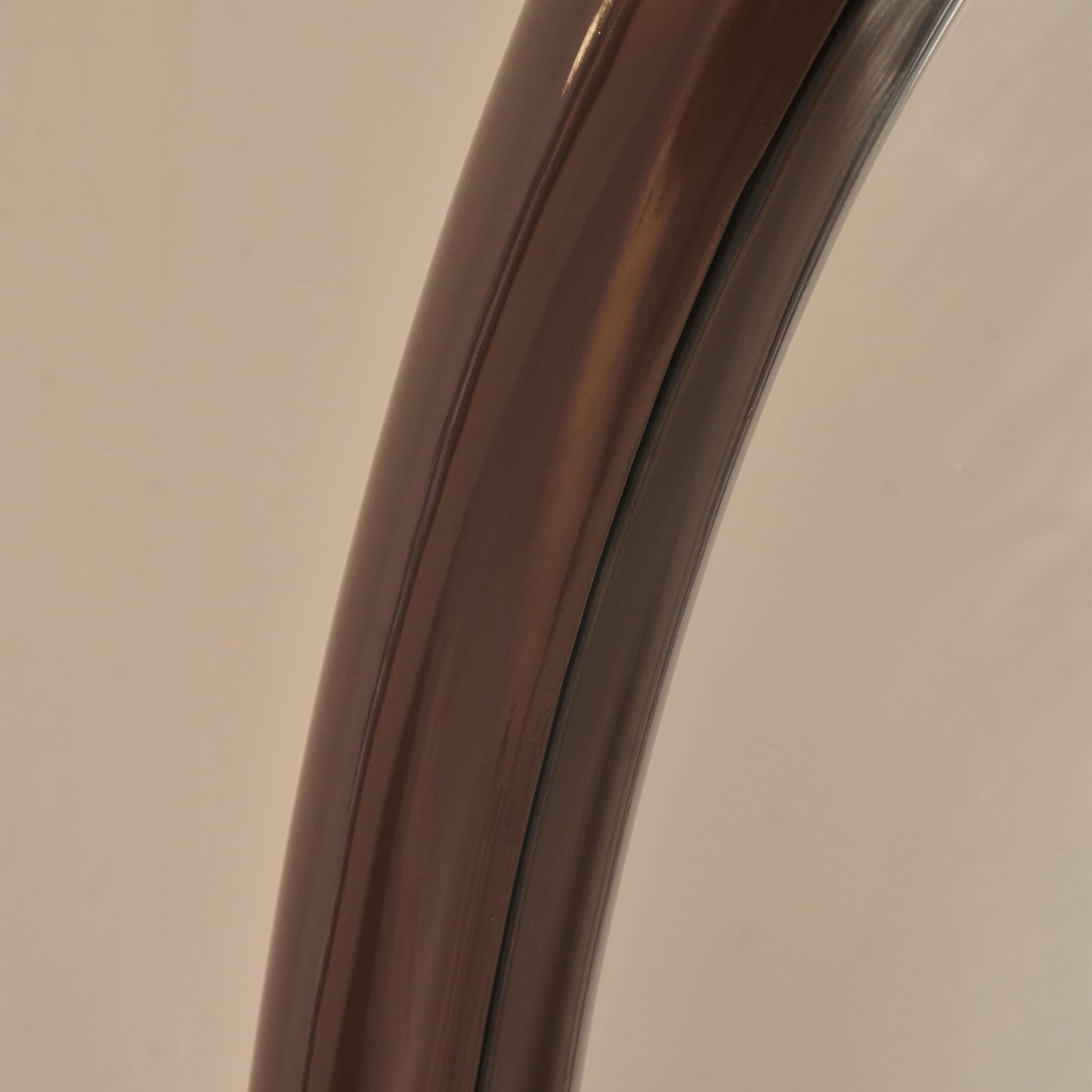 Obsidian - Specchio Grande ad Arco Lunghezza Intera Chocolate Gloss 200cm x 120cm