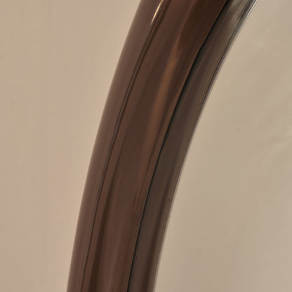 Obsidian - Specchio Grande ad Arco Lunghezza Intera Chocolate Gloss 200cm x 120cm