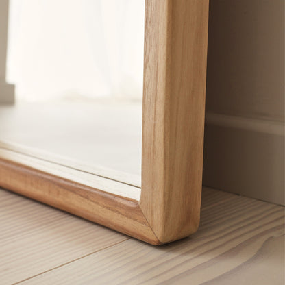 Arden - Specchio in Legno a Figura Intera Legno Chiaro 180cm x 80cm