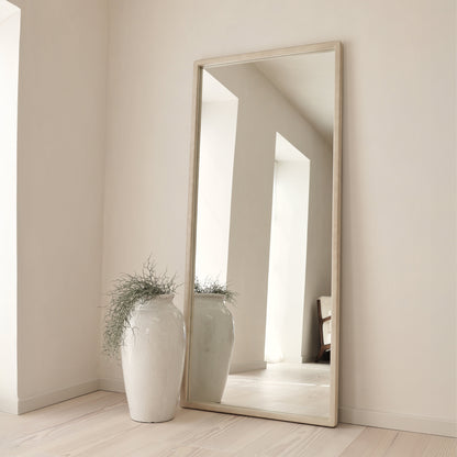 Arden - Specchio Intero in Legno Cemento 180cm x 80cm