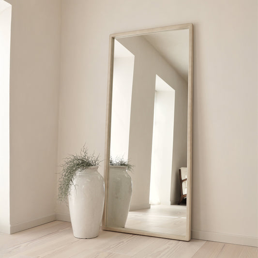 Arden - Specchio Intero in Legno Cemento 180cm x 80cm