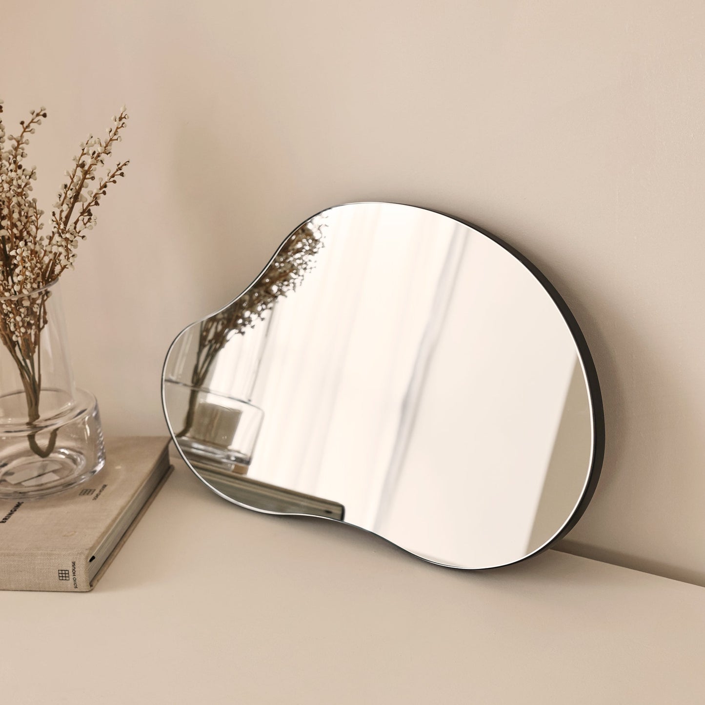 Edge - Specchio Irregolare Senza Cornice Pond 45cm x 30cm