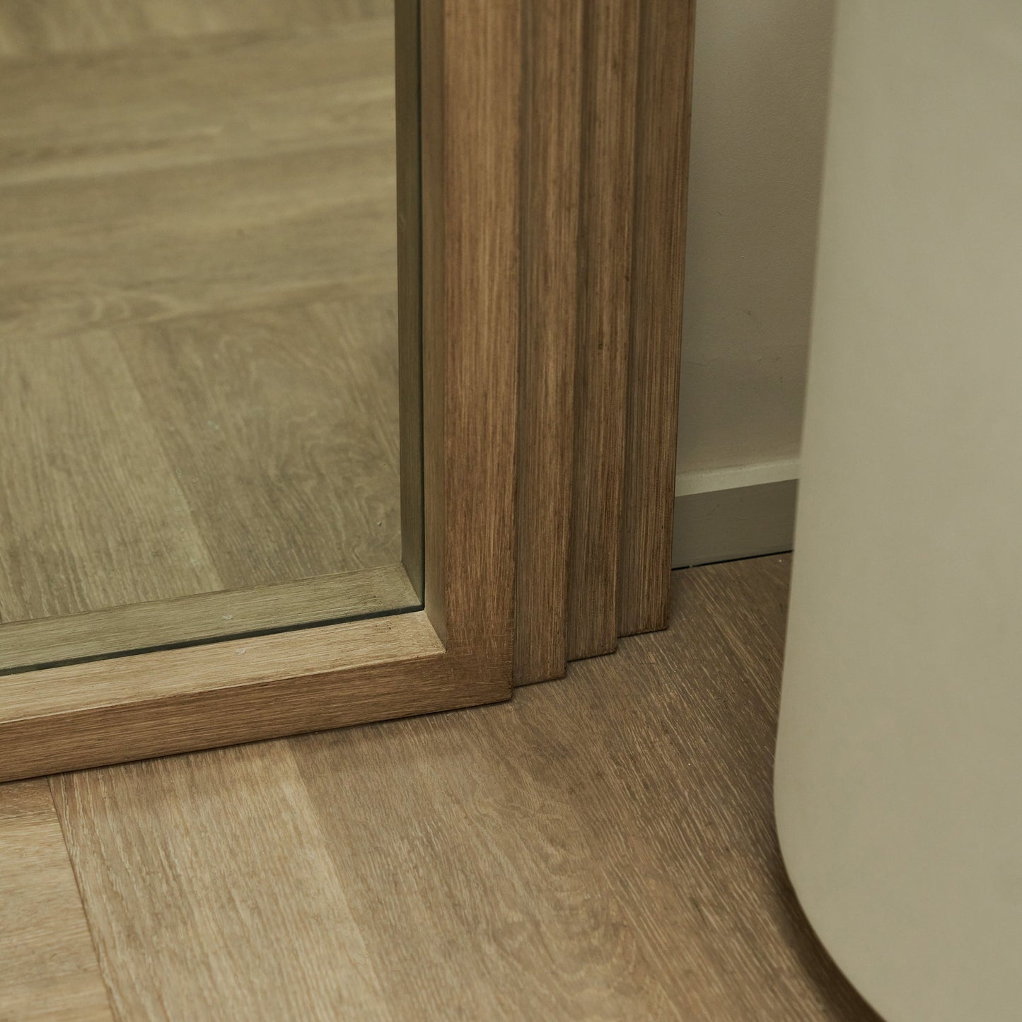 Luciana - Specchio In Legno Lavato Ad Arco Intero 200cm x 100cm
