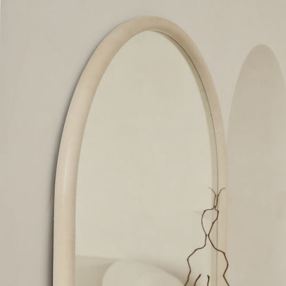 Amora - Specchio ad Arco Grande a Figura Intera in Cemento 190cm x 100cm