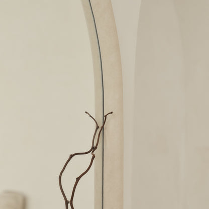 Amora - Specchio ad Arco Grande a Figura Intera in Cemento 190cm x 100cm
