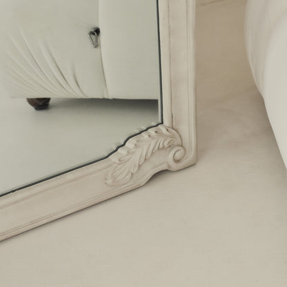 Pelazzo - Specchio Ornato Grande in Cemento a Figura Intera 185cm x 104cm