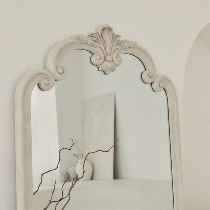 Pelazzo - Specchio Ornato Grande in Cemento a Figura Intera 185cm x 104cm