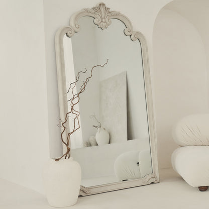 Pelazzo - Specchio Ornato Grande in Cemento a Figura Intera 185cm x 104cm