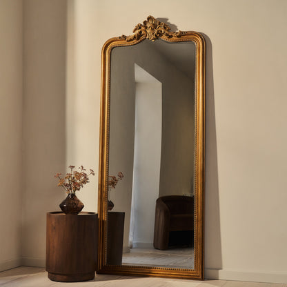 James - Specchio ad Arco a Figura Intera Oro 189cm x 80cm