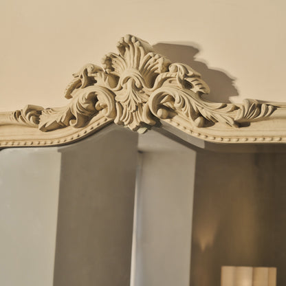 James - Specchio ad Arco a Figura Intera in Cemento 189cm x 80cm