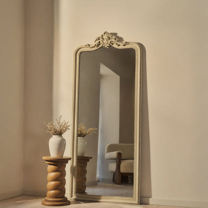 James - Specchio ad Arco a Figura Intera in Cemento 189cm x 80cm