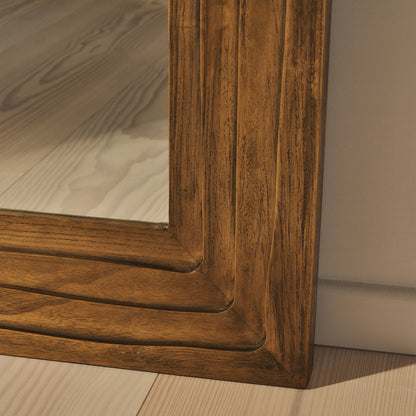 Lucelle - Specchio ad Arco Grande a Figura Intera in Legno Caldo 180cm x 120cm