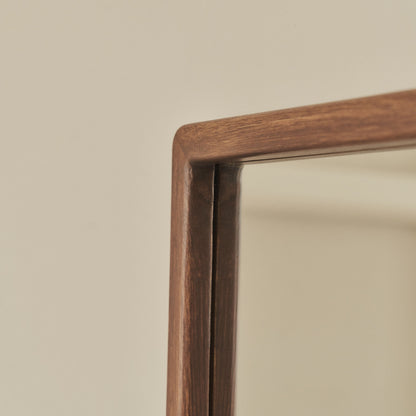 Arden - Specchio Intero in Legno Scuro 140cm x 45cm