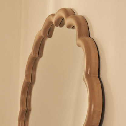 Safi - Specchio ad Arco Grande a Figura Intera in Legno Caldo 190 cm x 90 cm