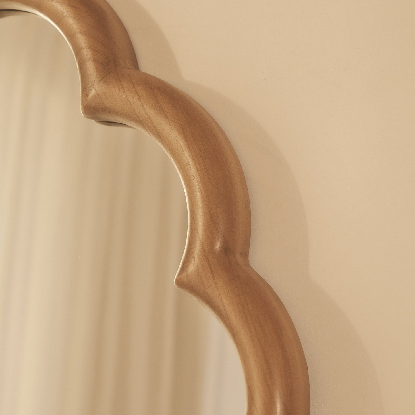 Safi - Specchio ad Arco Grande a Figura Intera in Legno Caldo 190 cm x 90 cm