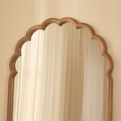 Safi - Specchio ad Arco Grande a Figura Intera in Legno Caldo 190 cm x 90 cm