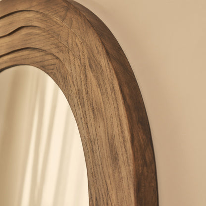 Lucelle - Specchio ad Arco Grande a Figura Intera in Legno Caldo 200cm x 100cm