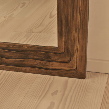Lucelle - Specchio ad Arco Grande a Figura Intera in Legno Caldo 200cm x 100cm