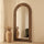 Lucelle - Specchio ad Arco Grande a Figura Intera in Legno Caldo 200cm x 100cm
