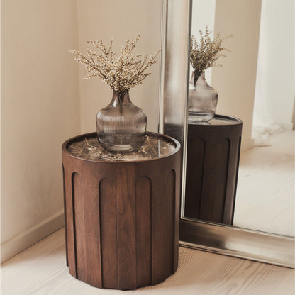 Porta - Specchio Grande ad Arco Cromato Spazzolato a Figura Intera 180cm x 90cm