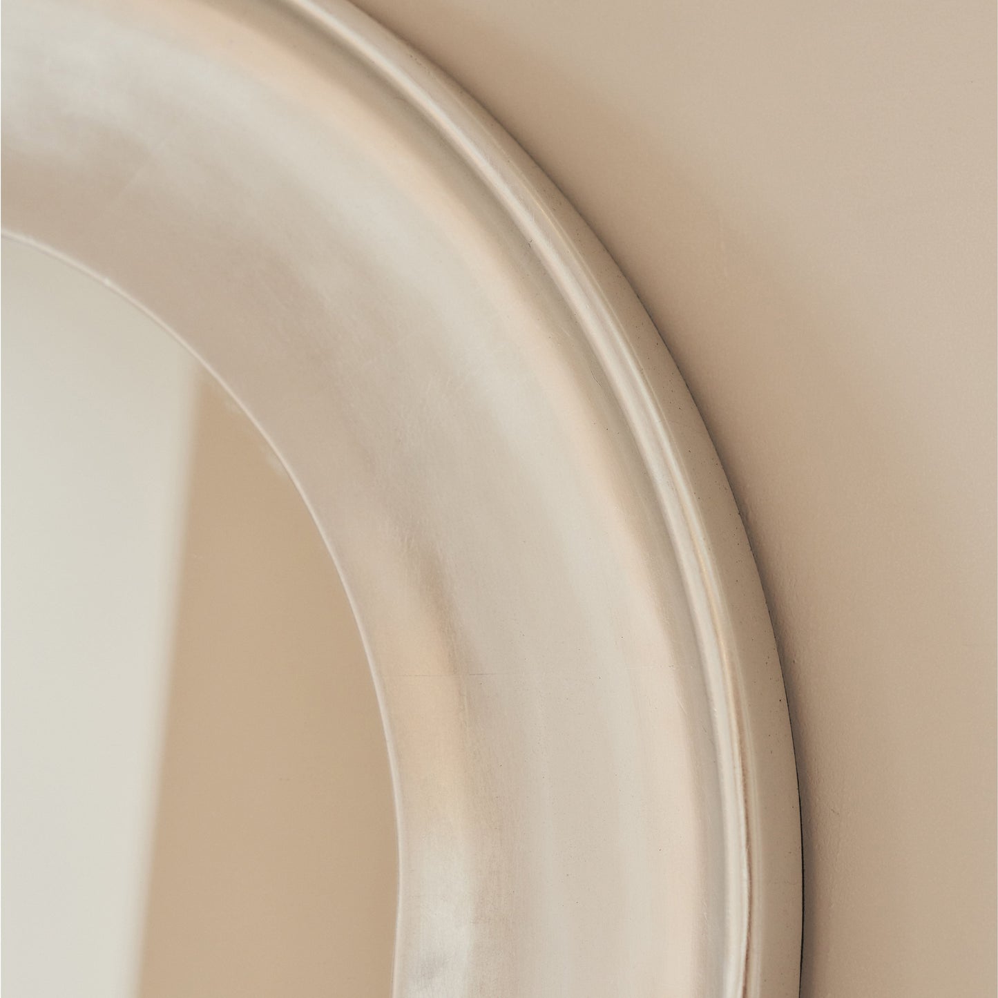 Porta - Specchio Grande ad Arco Cromato Spazzolato a Figura Intera 180cm x 90cm