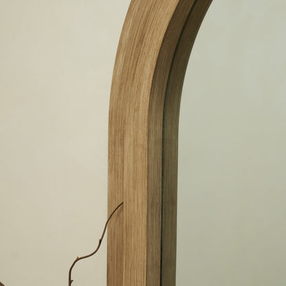 Luciana - Specchio In Legno Lavato Ad Arco Intero 200cm x 100cm