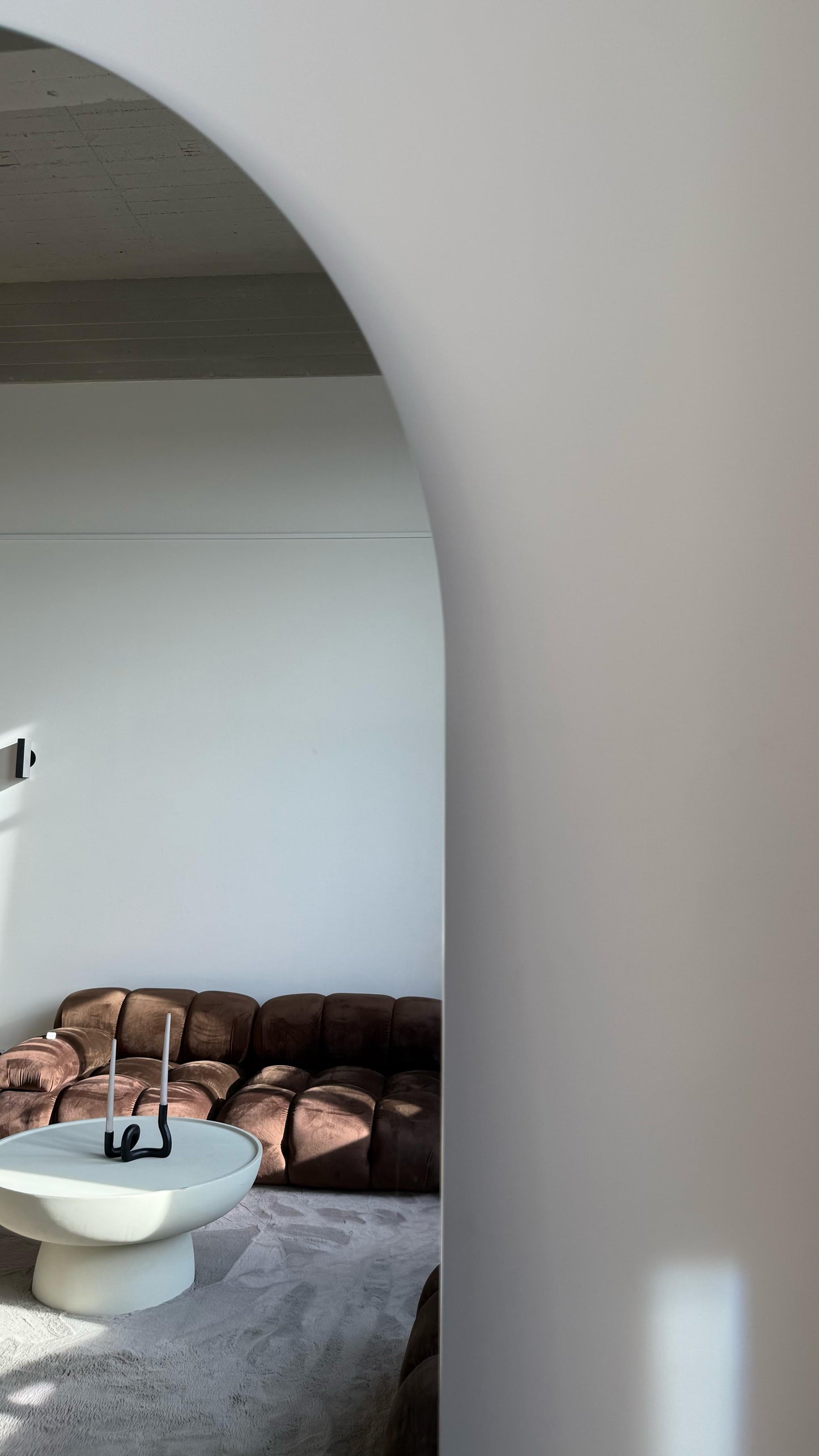 Miroir Moon Loft - Design Sophistiqué Sans Cadre - 200cm x 100cm