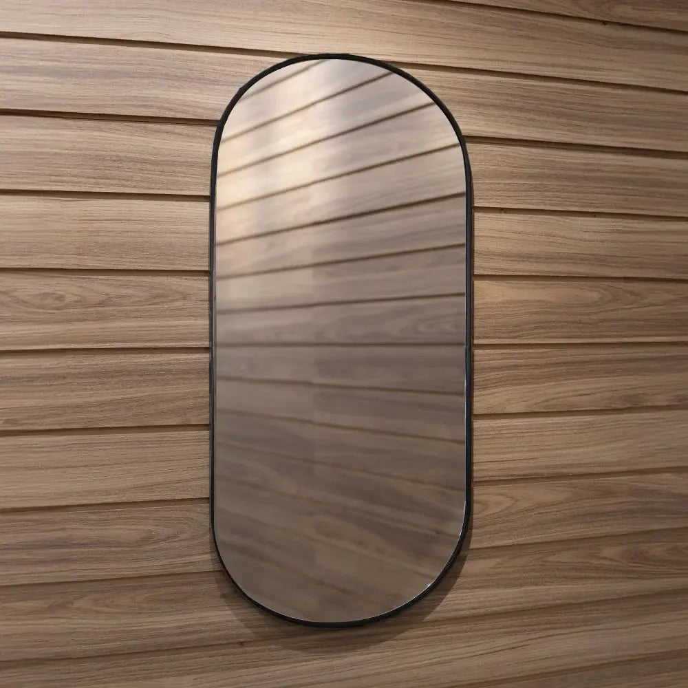 Specchio da Parete a Capsula Michi - Design Ovale Moderno 50x110 cm