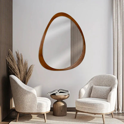 Specchio da Parete Orgam dal Design Astratto Organico