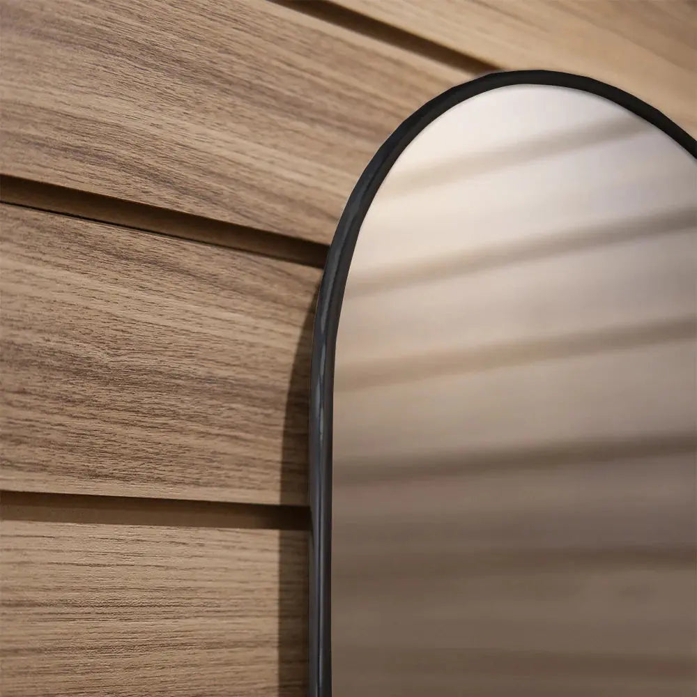 Specchio da Parete a Capsula Michi - Design Ovale Moderno 50x110 cm