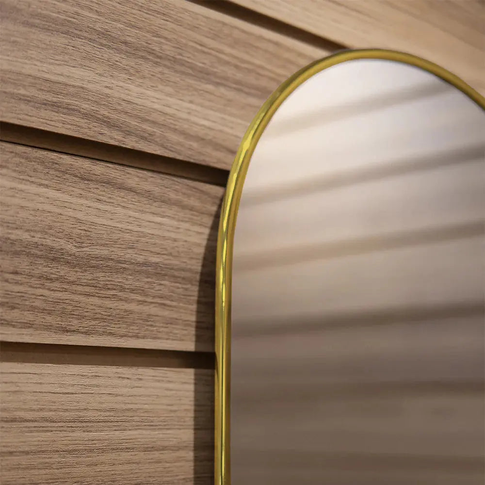 Specchio da Parete a Capsula Michi - Design Ovale Moderno 50x110 cm
