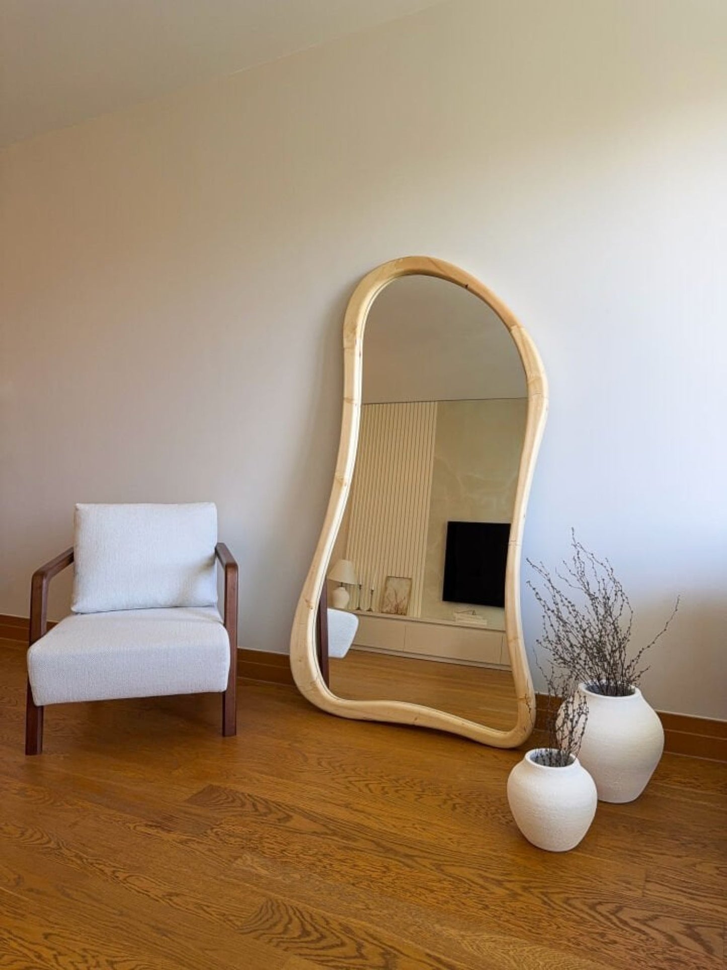 Lova – Specchio in Legno Organico 180x100 cm