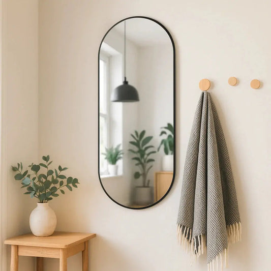Specchio da Parete Decorativo Design a Capsula Minimalista