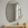 Specchio da Parete Organico 80x60cm - Specchio Moderno Fluido Asimmetrico per Arredo Casa