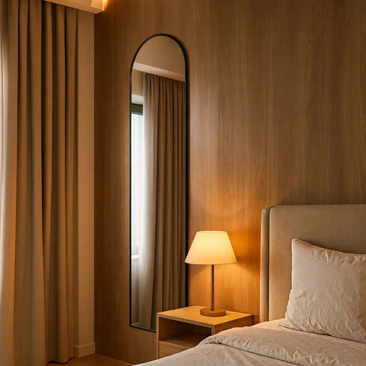 Specchio ad Arco Verticale Intero - Specchio da Terra Premium 38x160cm