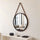 Specchio da Parete Rotondo in Metallo Adnet Industrial Design