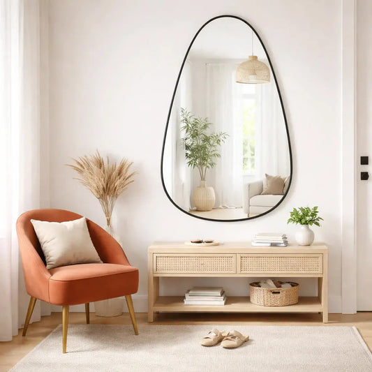 Specchio Decorativo ad Arco Premium - Decorazione Parete Minimalista Moderna