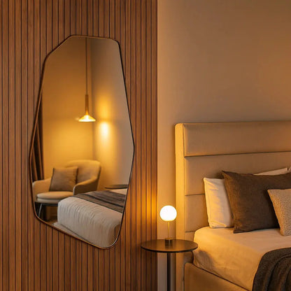 Specchio Rettangolare Minimalista con Bordo Fine - 103 x 60 cm