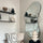 Edge - Specchio Grande a Laghetto Irregolare Senza Cornice 120cm x 70cm