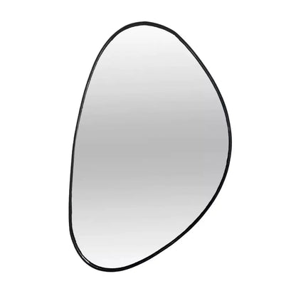 Specchio da Parete Moderno Boomerang - Specchio Decorativo Asimmetrico 80x50cm