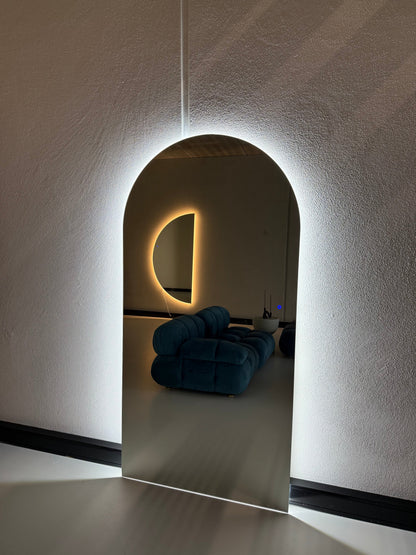Specchio da Parete Luna Premium con Illuminazione LED | 200cm x 100cm