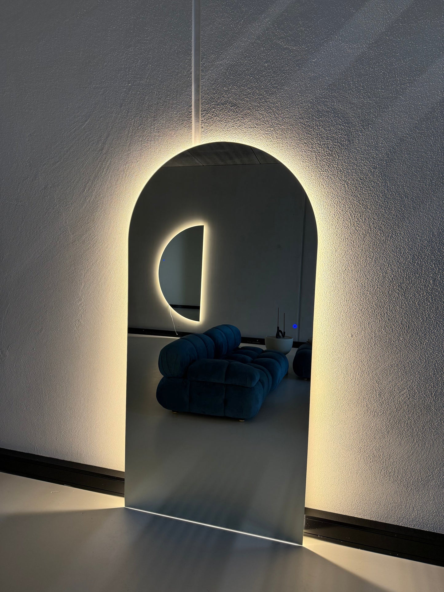 Specchio da Parete Luna Premium con Illuminazione LED | 200cm x 100cm