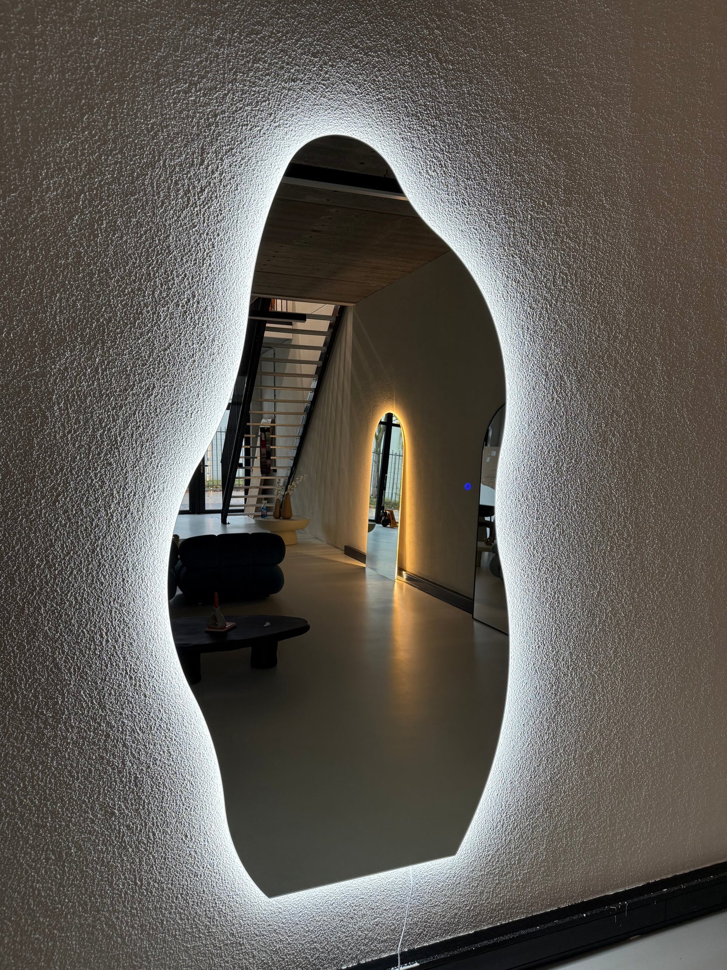 Specchio da Parete Yves con Illuminazione LED Integrata - 200cm x 100cm
