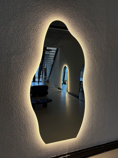 Specchio da Parete Yves con Illuminazione LED Integrata - 200cm x 100cm