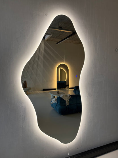 Specchio da Parete a LED Royce - Design Moderno Deluxe | 200cm x 100cm