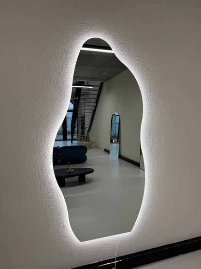 Specchio da Parete Yves con Illuminazione LED Integrata - 200cm x 100cm