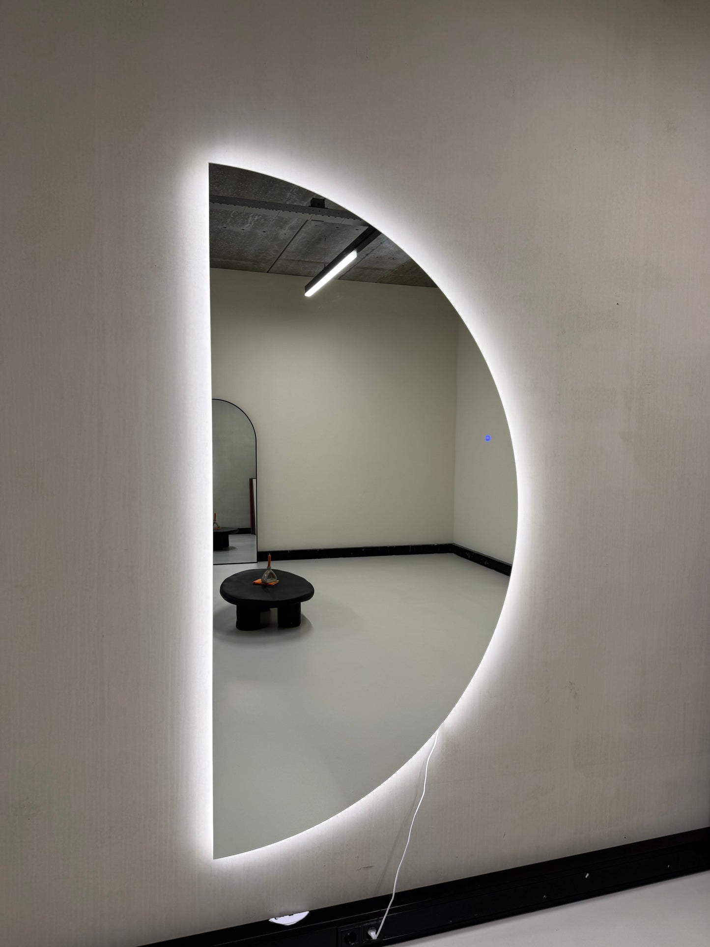 Specchio da Parete di Lusso Dane con Illuminazione LED | 200cm x 100cm