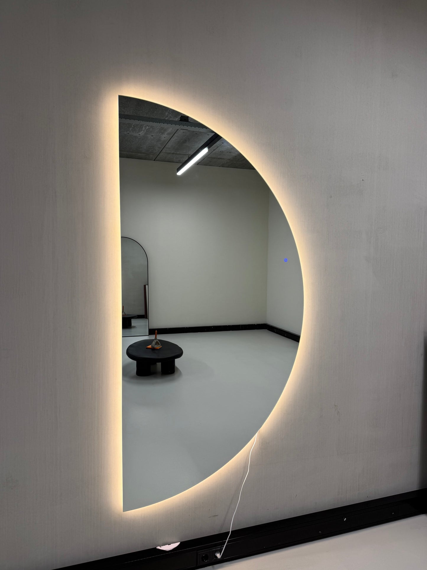 Specchio da Parete di Lusso Dane con Illuminazione LED | 200cm x 100cm
