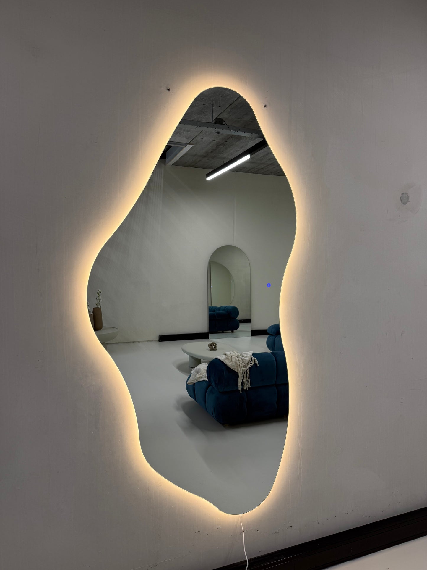 Specchio da Parete a LED Royce - Design Moderno Deluxe | 200cm x 100cm