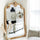Pelazzo - Specchio Decorato Grande a figura intera Oro 185cm x 104cm